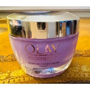 OLAY Regenerist Night Recovery Night Cream Anti Aging Face Moisturizer 1.7oz NEW
